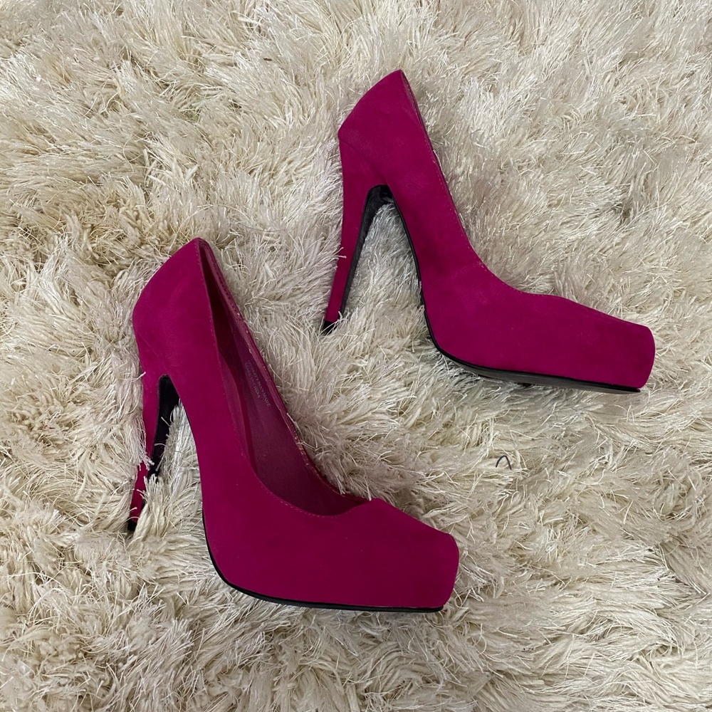 Shiekh hot pink heels
